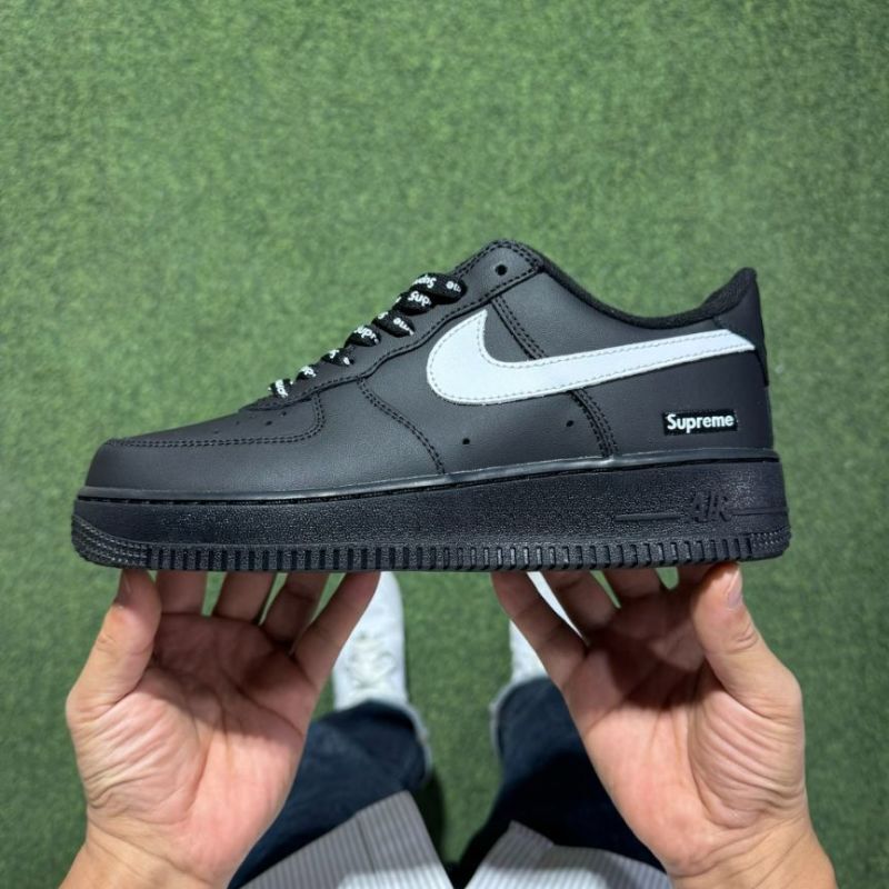 Supreme x Nike Air Force 1 Low 'Black' (CU9225-001)