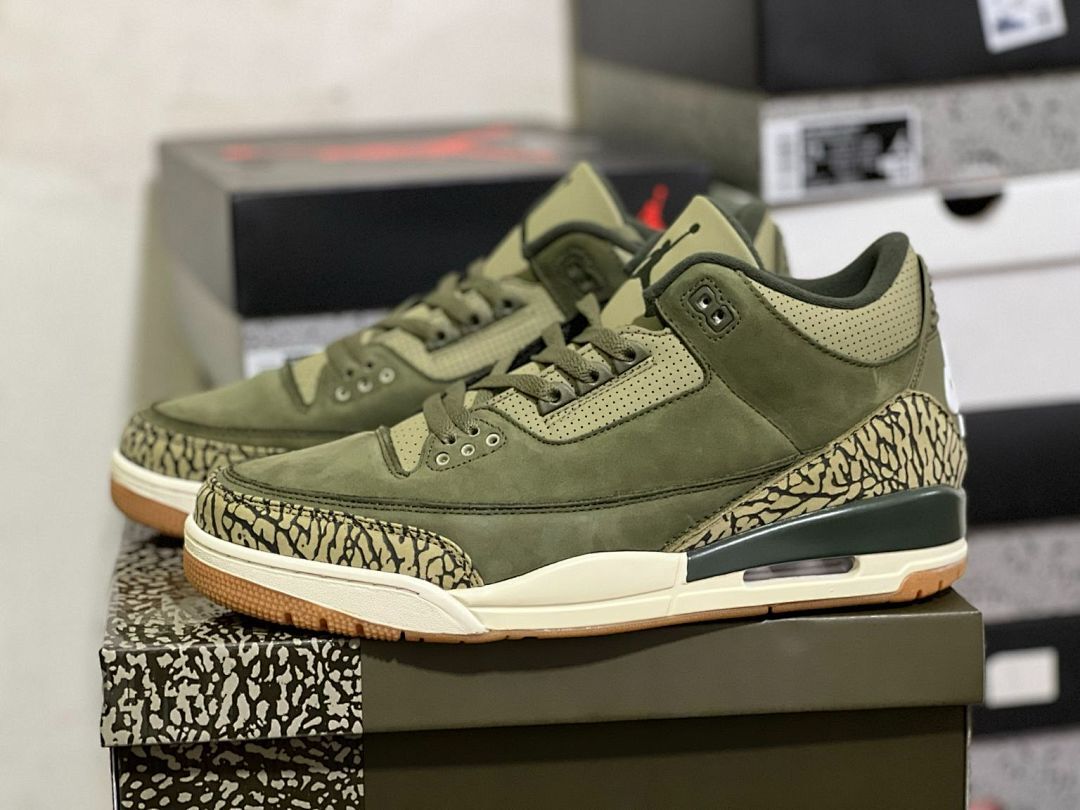 Air Jordan 3 Retro Military Olive CT8532-200