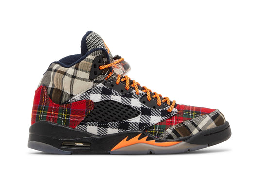 ( Grade School ) Air Jordan 5 Retro Plaid FD4814-008