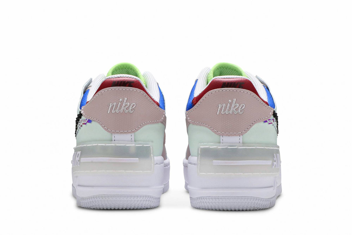 ( Women ) Nike Air Force 1 Shadow SE Pixel Swoosh – Barely Green CV8480-300