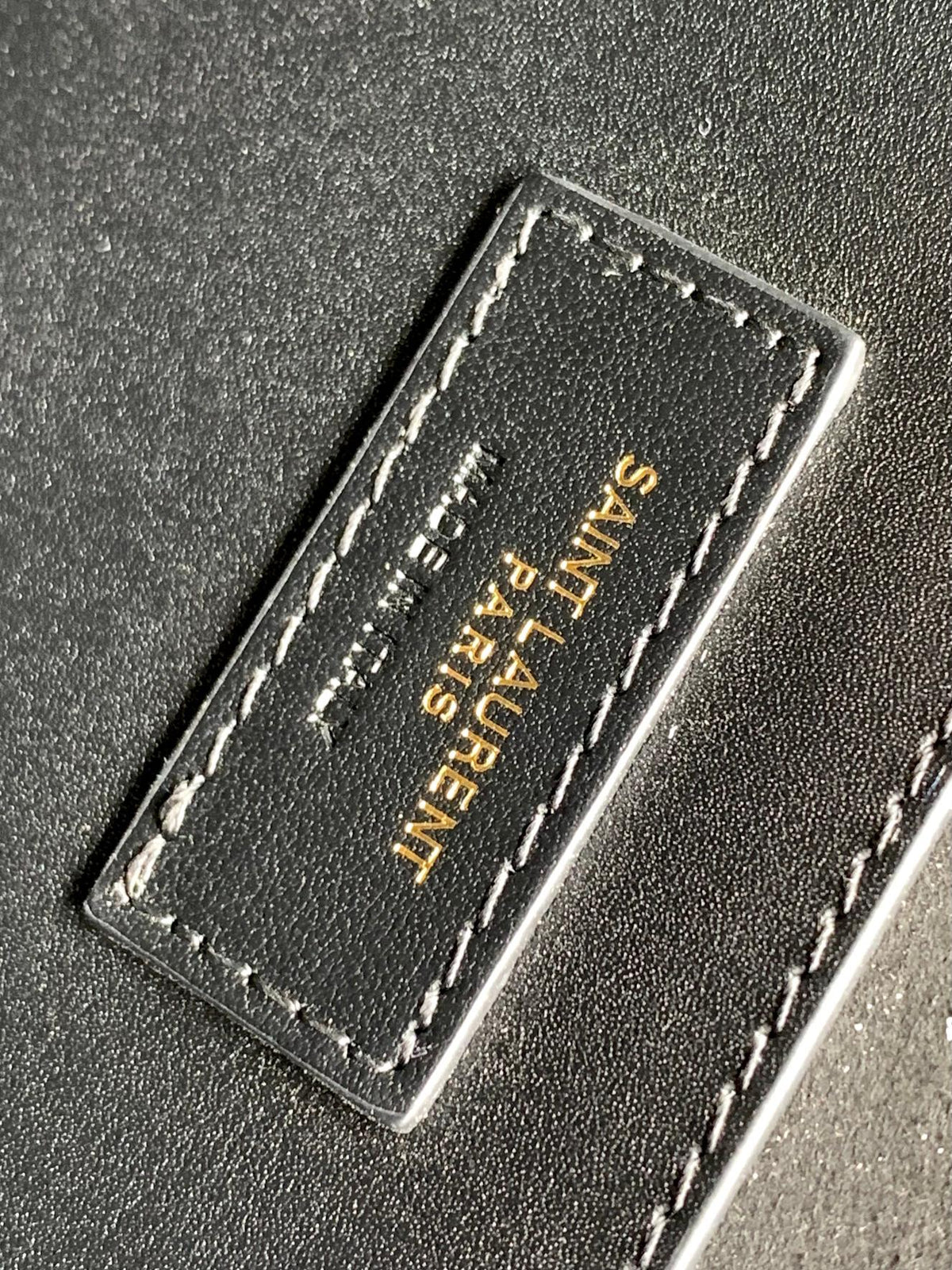 Saint Laurent Kate Small Chain Bag in Black Leather with Gold Hardware