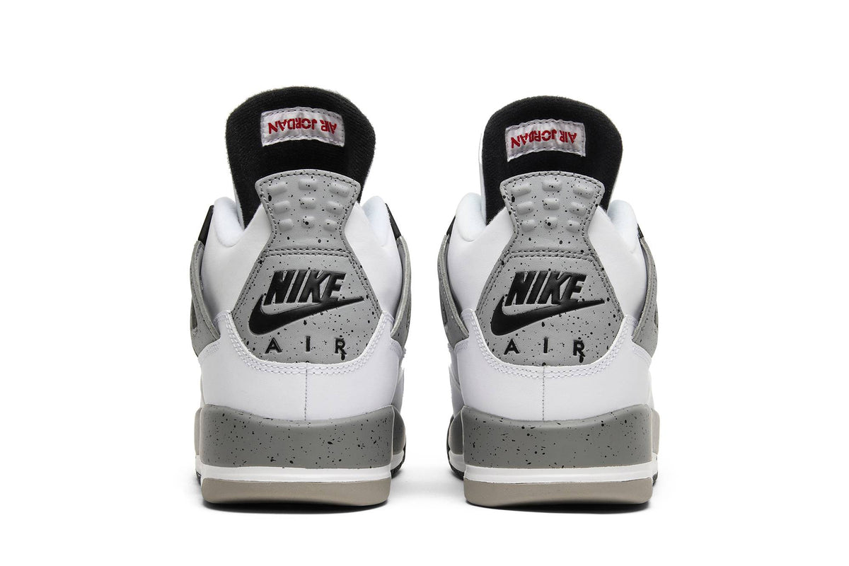 ( Grade School ) Air Jordan 4 Retro OG BG 2016 White Cement 836016-192