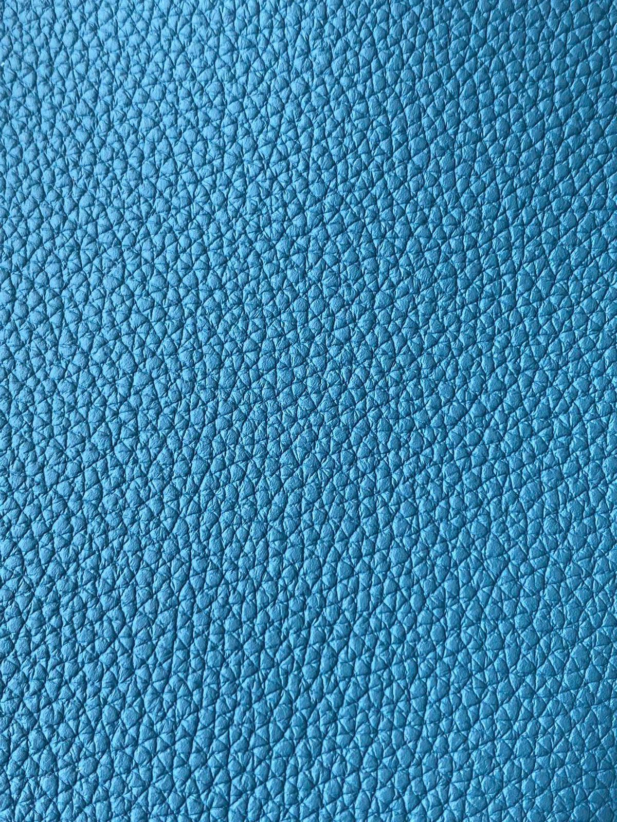 Hermès Birkin 25 Blue Leather Handbag with Palladium Hardware and Bag Charm