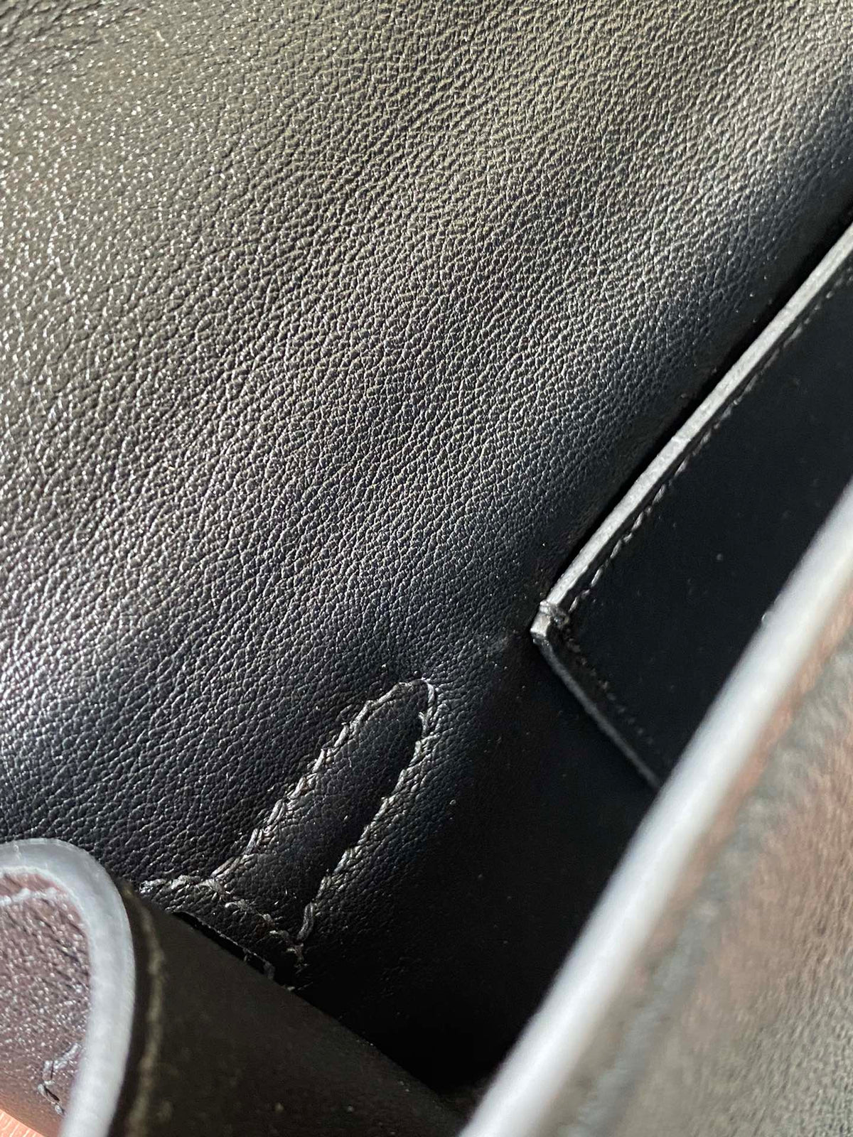 Hermès Kelly Moove Bag - Black Swift Leather with Palladium Hardware